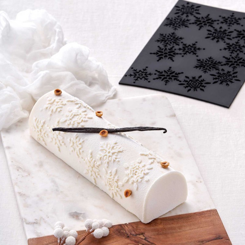 Demarle Ice Crystals Silicone Mould 3D Mat 275 × 186 Demarle Ice Crystals Silicone Mould 3D Mat 275 × 186