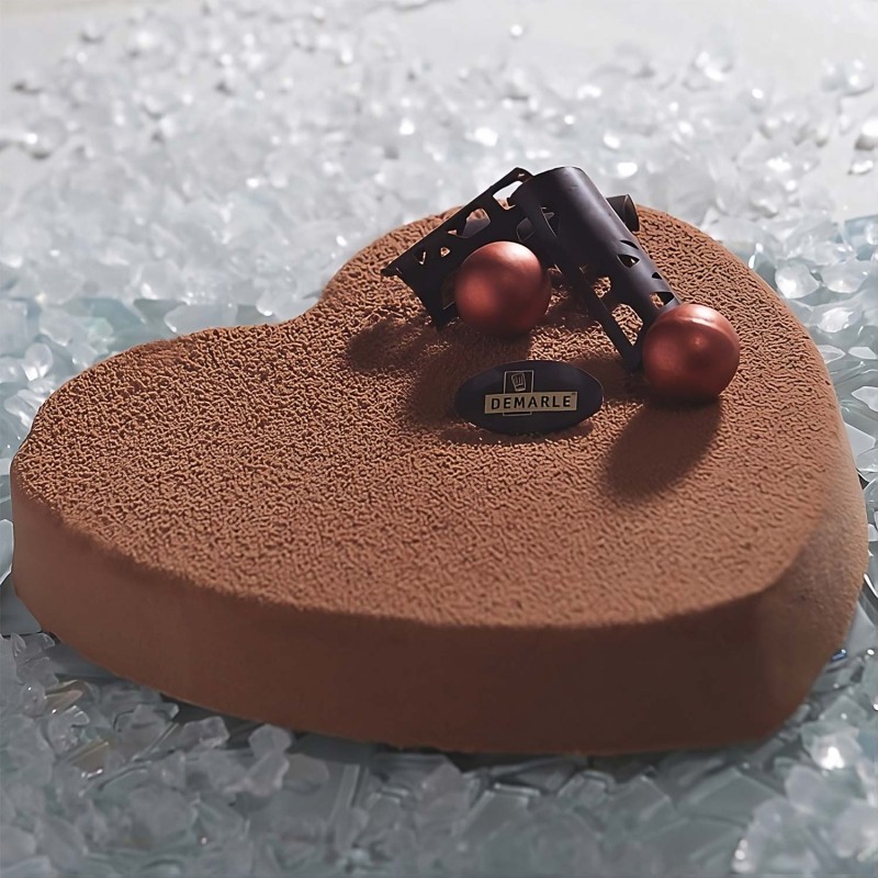 Demarle Heart Silicone Individual Mould Flexipan Demarle Heart Silicone Individual Mould Flexipan