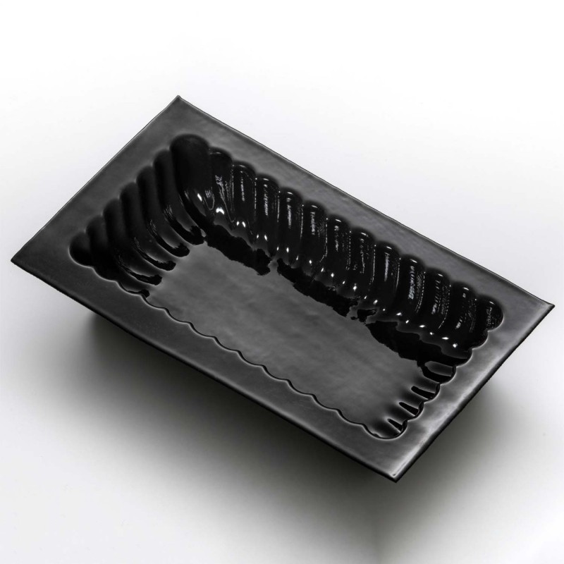 Demarle Striated Rectangle Silicone Individual Mould Flexipan Demarle Striated Rectangle Silicone Individual Mould Flexipan