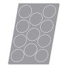 Demarle Round Silicone Mould 11 Cavities Flexipan 600x400 Demarle Round Silicone Mould 11 Cavities Flexipan 600x400