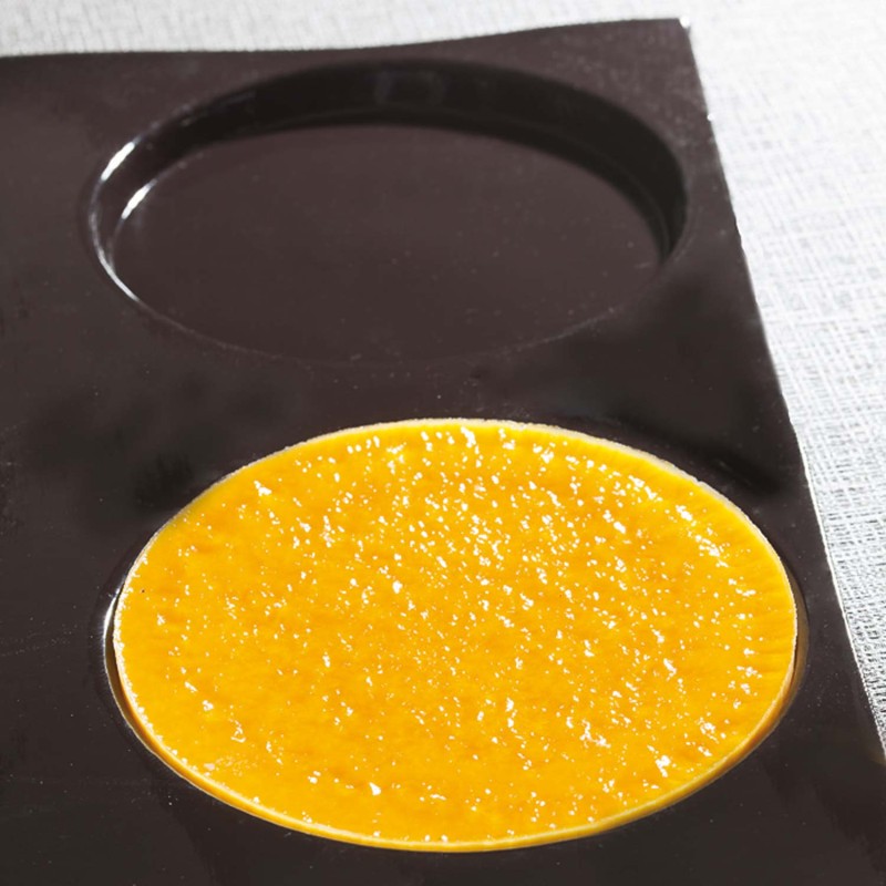 Demarle Round 6 Cavities Silicone Mould Flexipan 600x400 Demarle Round 6 Cavities Silicone Mould Flexipan 600x400