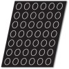 Demarle Rounded Quenelle Silicone Mould Flexipan 600x400 Demarle Rounded Quenelle Silicone Mould Flexipan 600x400