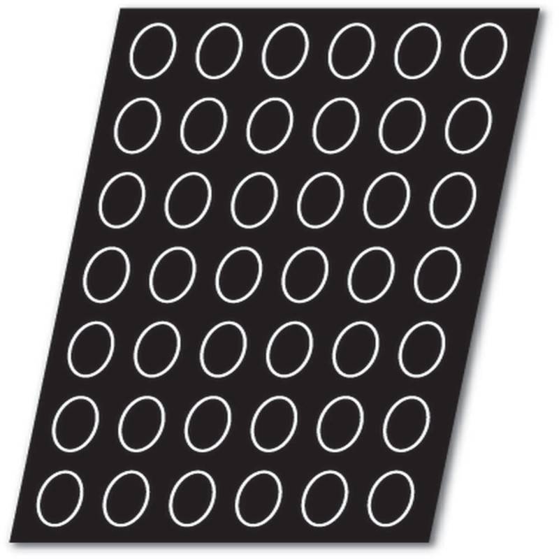 Demarle Rounded Quenelle Silicone Mould Flexipan 600x400 Demarle Rounded Quenelle Silicone Mould Flexipan 600x400