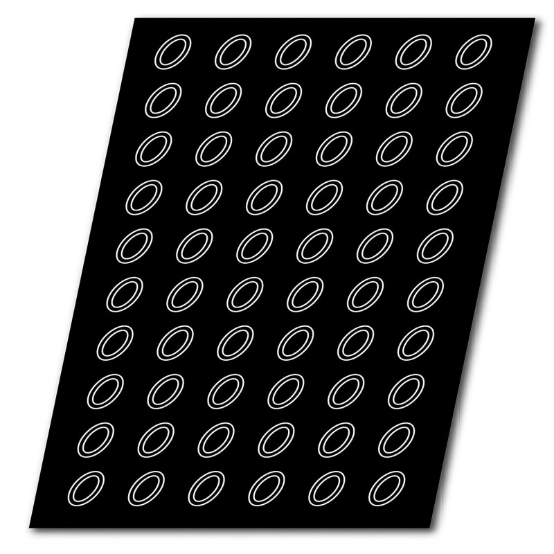 Demarle Mini Oval Savarin Silicone Mould Flexipan 600x400 Demarle Mini Oval Savarin Silicone Mould Flexipan 600x400