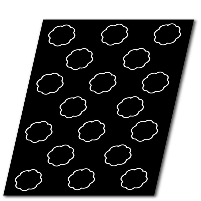Demarle Bavarois Silicone Mould Flexipan 600x400 Demarle Bavarois Silicone Mould Flexipan 600x400