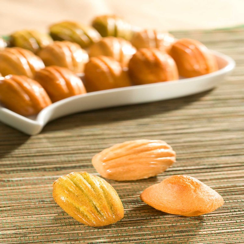 Demarle Mini Madeleine Silicone Mould Flexipan 600x400 Demarle Mini Madeleine Silicone Mould Flexipan 600x400
