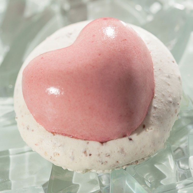 Demarle Mini Rounded Heart Silicone Mould Flexipan 600x400 Demarle Mini Rounded Heart Silicone Mould Flexipan 600x400