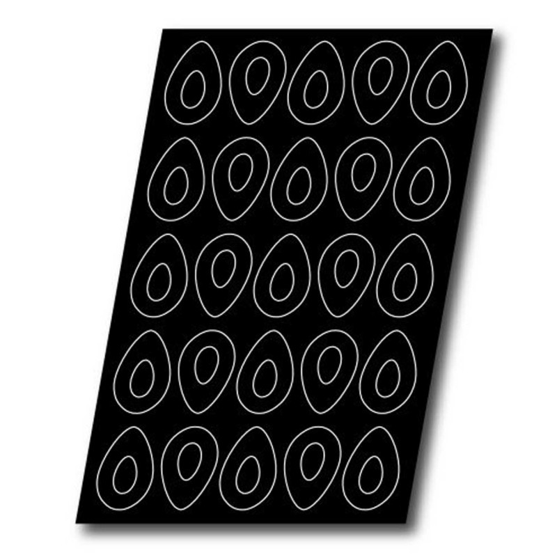 Demarle Egg Savarin Silicone Mould Flexipan 600x400 Demarle Egg Savarin Silicone Mould Flexipan 600x400