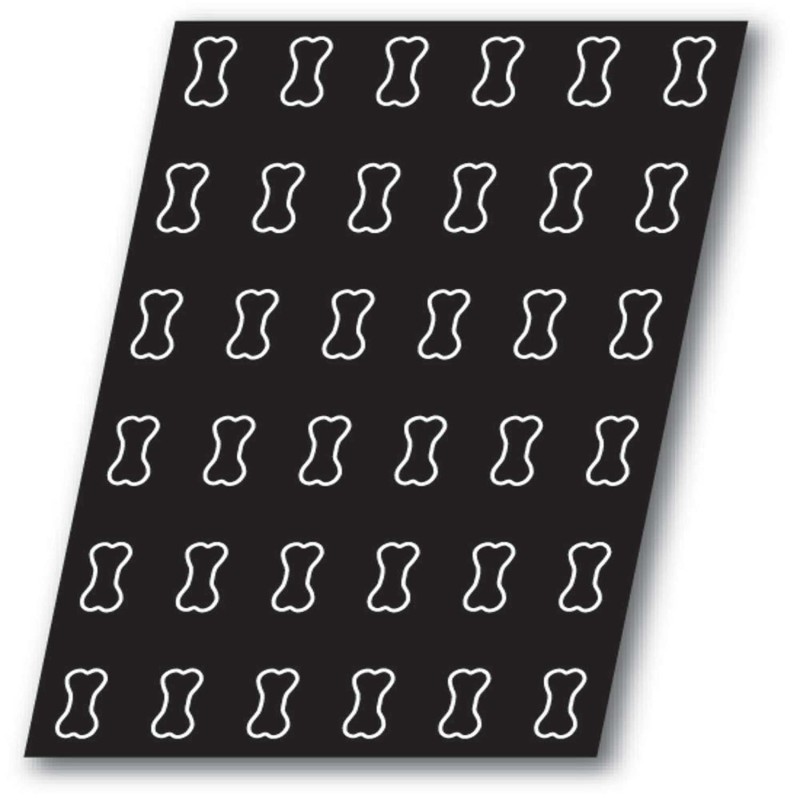 Demarle Dog Bone Silicone Mould Flexipan 600x400 Demarle Dog Bone Silicone Mould Flexipan 600x400