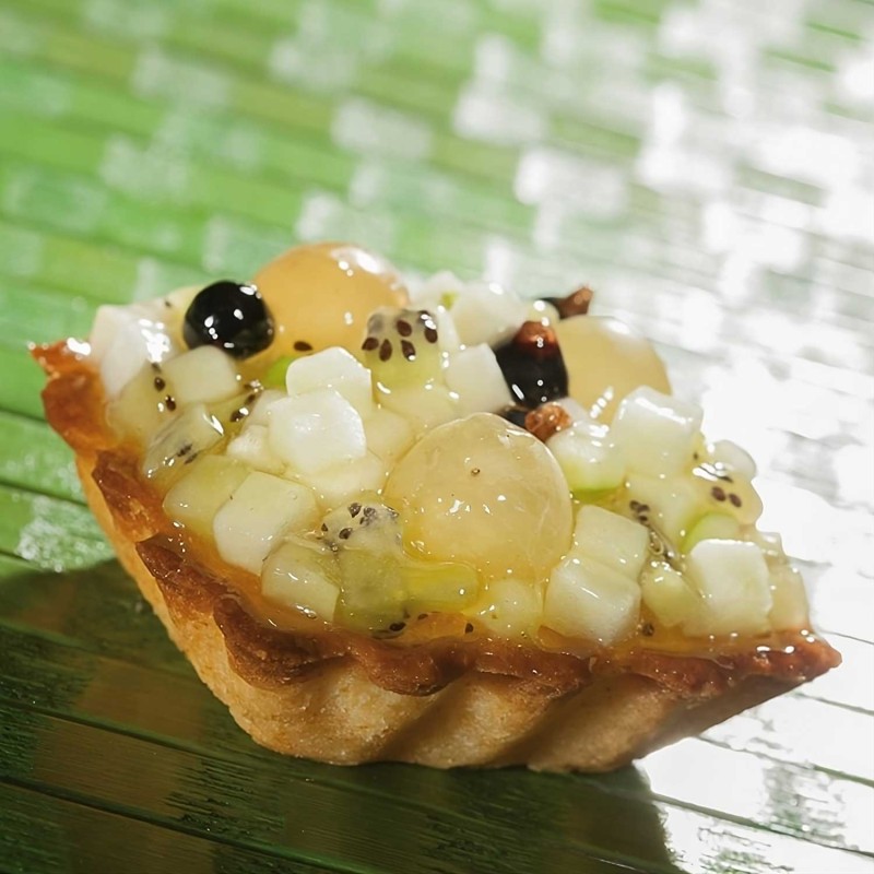 Demarle Fluted Square Tartlet Silicone Mould Flexipan 600x400 Demarle Fluted Square Tartlet Silicone Mould Flexipan 600x400