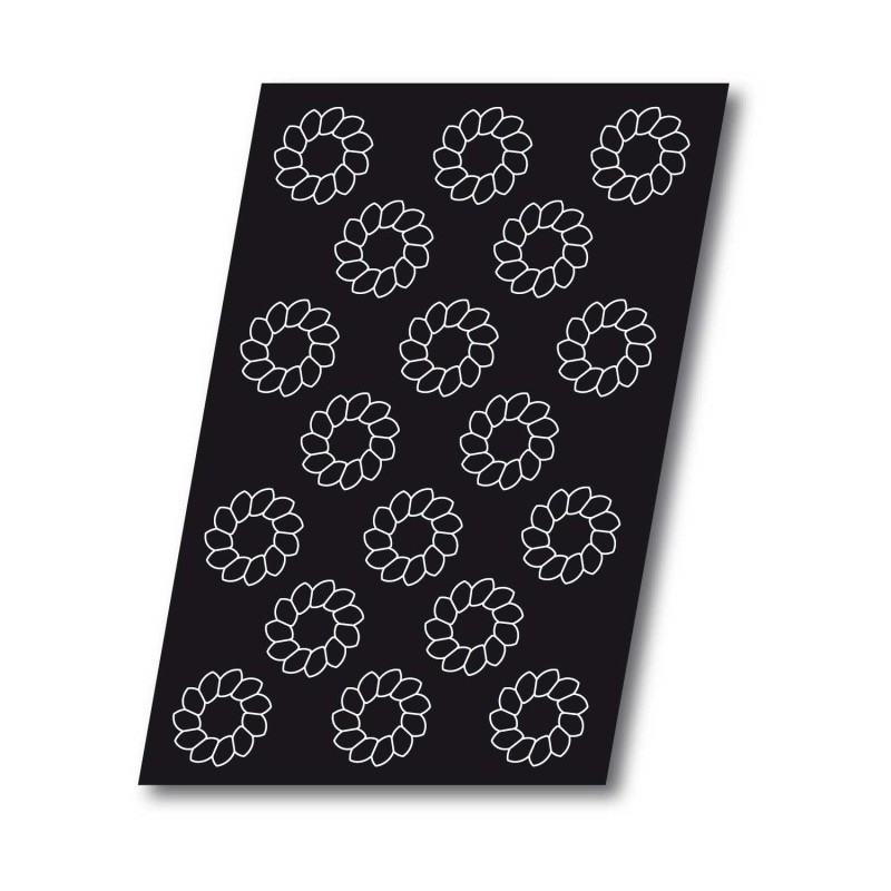 Demarle Saint-Honoré Crown Silicone Mould 18 Cavities Flexipan 600x400 Demarle Saint-Honoré Crown Silicone Mould 18 Cavities Flexipan 600x400