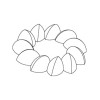 Demarle Saint-Honoré Crown Silicone Mould 18 Cavities Flexipan 600x400 Demarle Saint-Honoré Crown Silicone Mould 18 Cavities Flexipan 600x400