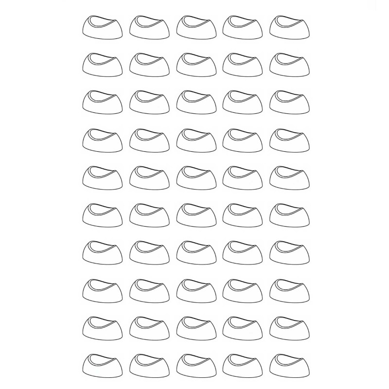 Demarle Mini Wavy Silicone Mould Flexipan 600x400 Demarle Mini Wavy Silicone Mould Flexipan 600x400