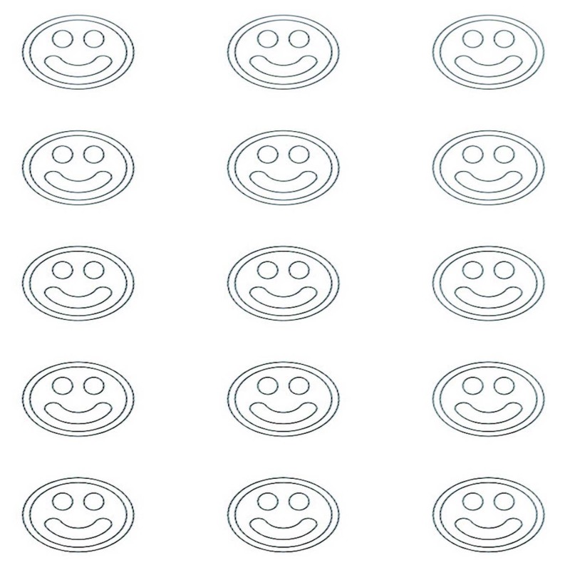 Demarle Smiley Silicone Mould Flexipan 600x400 Demarle Smiley Silicone Mould Flexipan 600x400