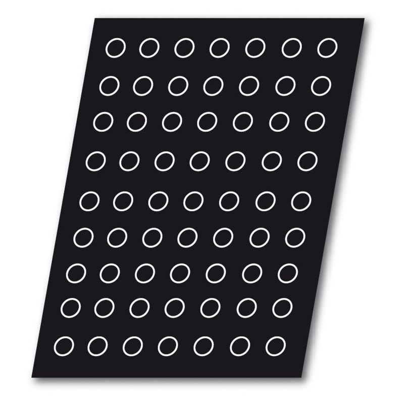 Demarle Mini Half Sphere Silicone Mould 63 Cavities Flexipan 400x300 Demarle Mini Half Sphere Silicone Mould 63 Cavities Flexipan 400x300