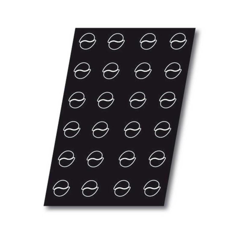 Demarle Mini Interlacing Drop Silicone Mould Flexipan 600x400 Demarle Mini Interlacing Drop Silicone Mould Flexipan 600x400