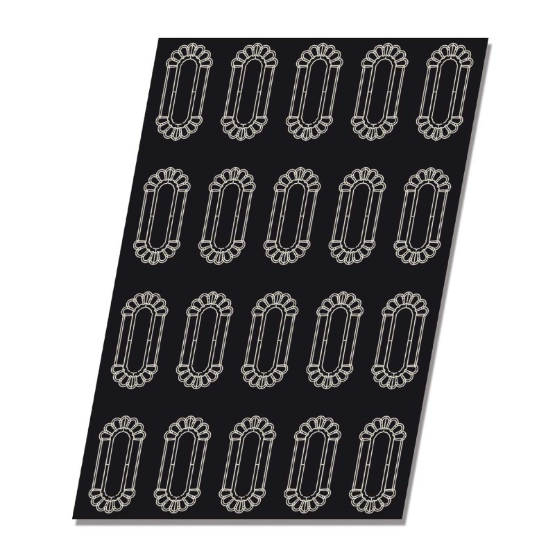 Demarle Oblong Briochette Silicone Mould Flexipan 600x400 Demarle Oblong Briochette Silicone Mould Flexipan 600x400