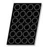 Demarle Fluted Brioche 24 Cavities Silicone Mould Flexipan 600x400 Demarle Fluted Brioche 24 Cavities Silicone Mould Flexipan 600x400