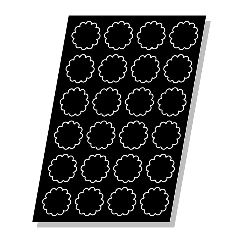 Demarle Fluted Brioche 24 Cavities Silicone Mould Flexipan 600x400 Demarle Fluted Brioche 24 Cavities Silicone Mould Flexipan 600x400