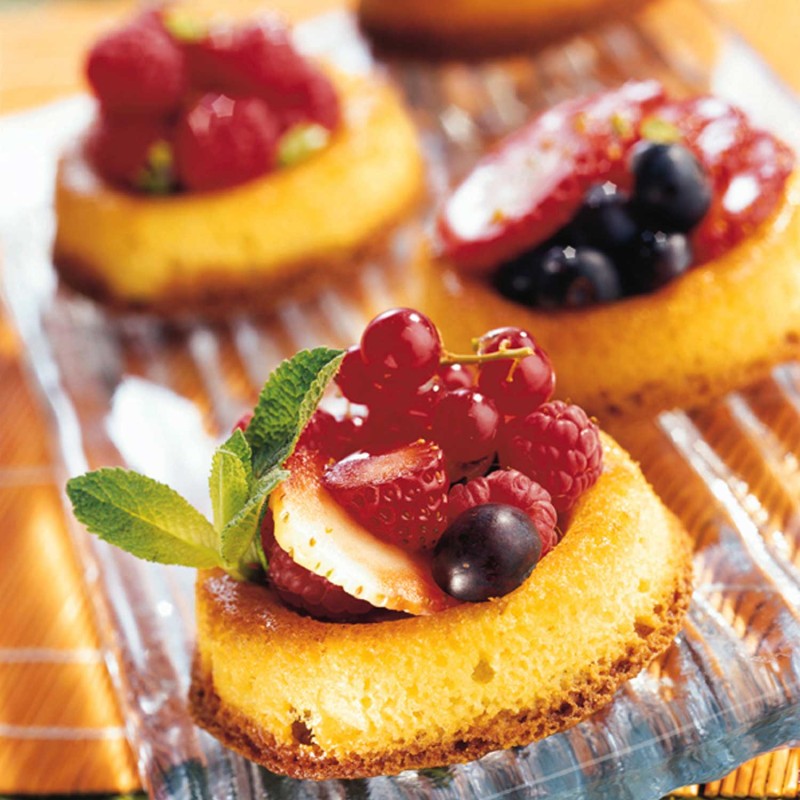 Demarle Round Savarin Silicone Mould Flexipan 600x400 Demarle Round Savarin Silicone Mould Flexipan 600x400