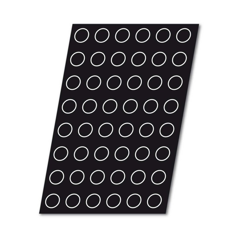 Demarle Half Sphere Silicone Mould 48 Cavities Flexipan 600x400 Demarle Half Sphere Silicone Mould 48 Cavities Flexipan 600x400