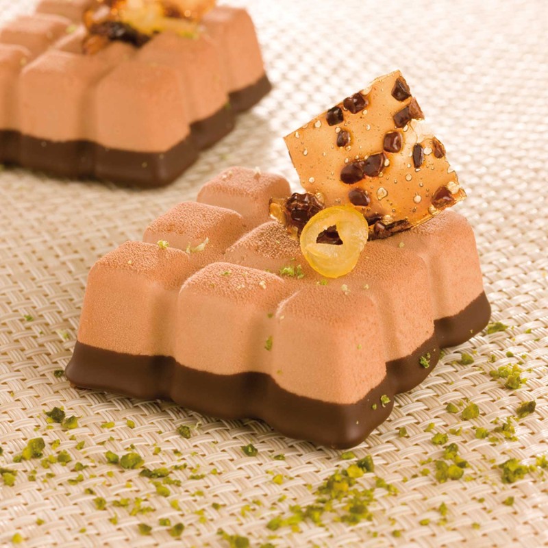Demarle Chocolate Bar Silicone Mould Flexipan 600x400 Demarle Chocolate Bar Silicone Mould Flexipan 600x400