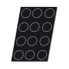 Demarle Tatin Tart Silicone Mould 12 Cavities Flexipan 600x400 Demarle Tatin Tart Silicone Mould 12 Cavities Flexipan 600x400