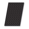 Demarle Sables Macarons Silicone Mould Flexipan 600x400 Demarle Sables Macarons Silicone Mould Flexipan 600x400