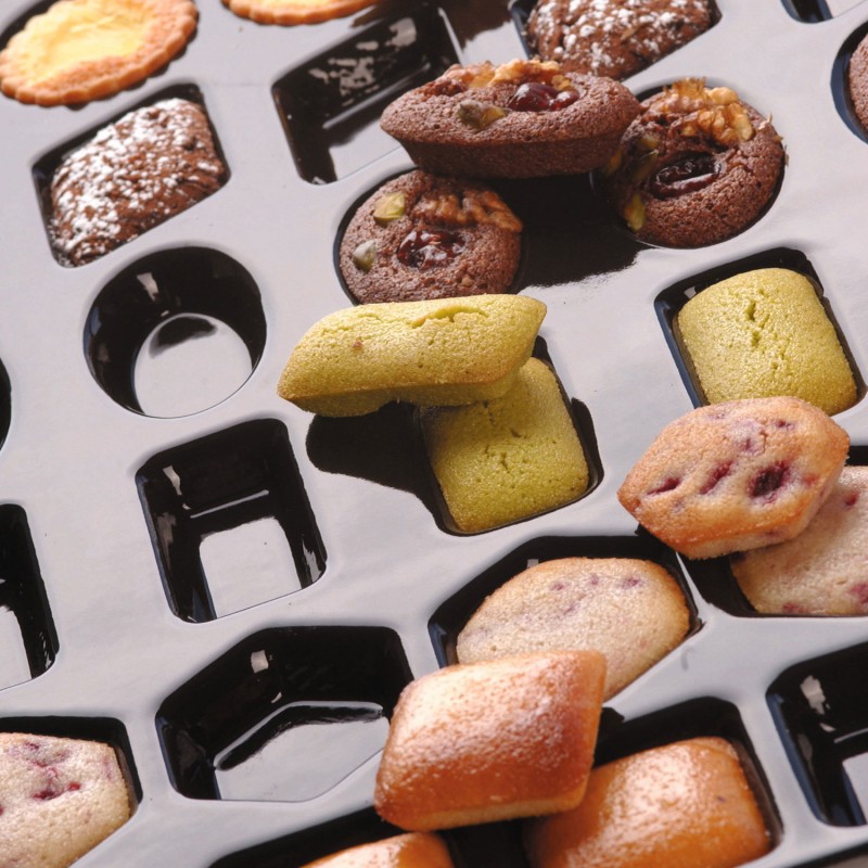 Demarle Delicacies Assorted Silicone Mould Flexipan 400x300 Demarle Delicacies Assorted Silicone Mould Flexipan 400x300