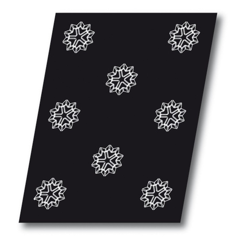 Demarle Ice Crystal Silicone Mould Flexipan 400x300 Demarle Ice Crystal Silicone Mould Flexipan 400x300