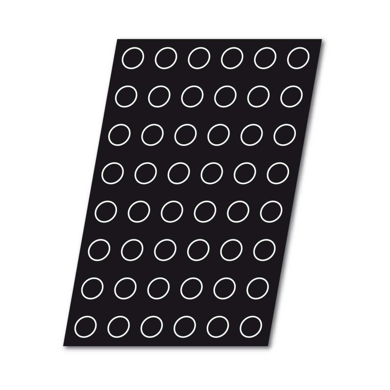 Demarle Mini Cylinder Silicone Mould 48 Cavities Flexipan 600x400 Demarle Mini Cylinder Silicone Mould 48 Cavities Flexipan 600x400