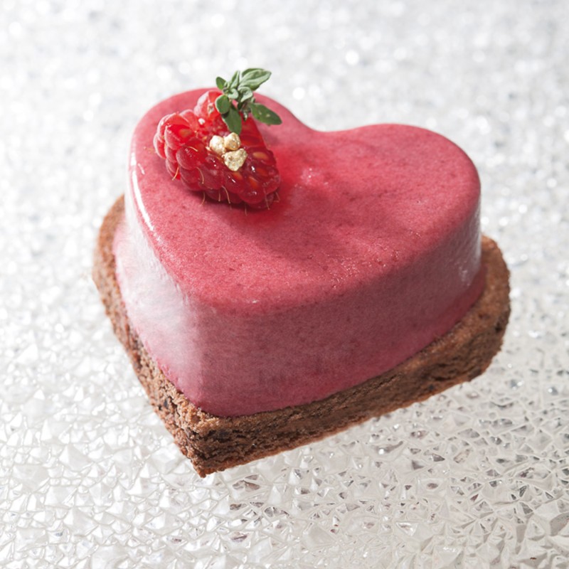 Demarle Heart Silicone Mould Flexipan 600x400 Demarle Heart Silicone Mould Flexipan 600x400