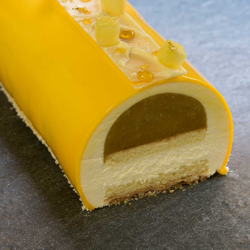 Demarle 3D Yule log Silicone Individual Mould Flexipat Demarle 3D Yule log Silicone Individual Mould Flexipat