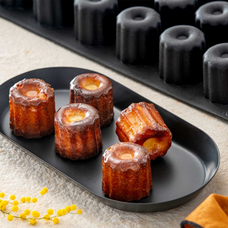 Demarle Mini Cannelé Bordelais Silicone Mould Flexipat 600 x 400 Demarle Mini Cannelé Bordelais Silicone Mould Flexipat 600 x 400