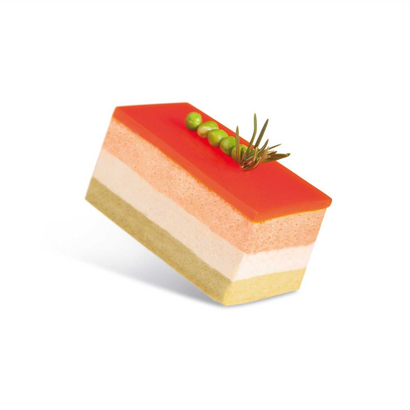 Demarle Flexiform Rectangle Silicone Individual Mould Flexipat 600X400 Demarle Flexiform Rectangle Silicone Individual Mould Flexipat 600X400