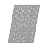 Demarle Round Silicone Mould 28 Cavities Silform 600x400 Demarle Round Silicone Mould 28 Cavities Silform 600x400