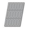 Demarle Oblong Silicone Mould 18 Cavities Silform 600x400 Demarle Oblong Silicone Mould 18 Cavities Silform 600x400