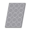 Demarle Round 15 Cavities Silicone Mould Silform 600x400 Demarle Round 15 Cavities Silicone Mould Silform 600x400