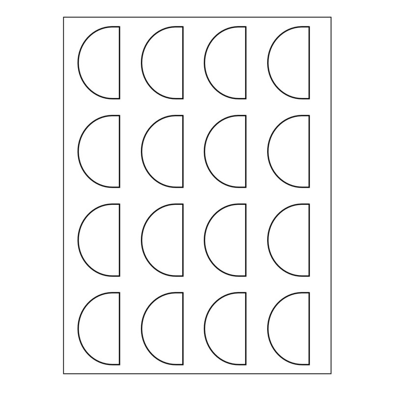 Demarle Half Circle Silicone Mould Silform 600x400 Demarle Half Circle Silicone Mould Silform 600x400