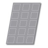 Demarle Square Silicone Mould 15 Cavities Silform 600x400 Demarle Square Silicone Mould 15 Cavities Silform 600x400