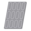 Demarle Oblong Silicone Mould 12 Cavities Silform 600x400 Demarle Oblong Silicone Mould 12 Cavities Silform 600x400