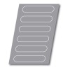 Demarle Oblong Silicone Mould Six Cavities Silform 600x400 Demarle Oblong Silicone Mould Six Cavities Silform 600x400