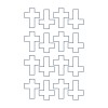Demarle Cross Silicone Mould Silform 600x400 Demarle Cross Silicone Mould Silform 600x400