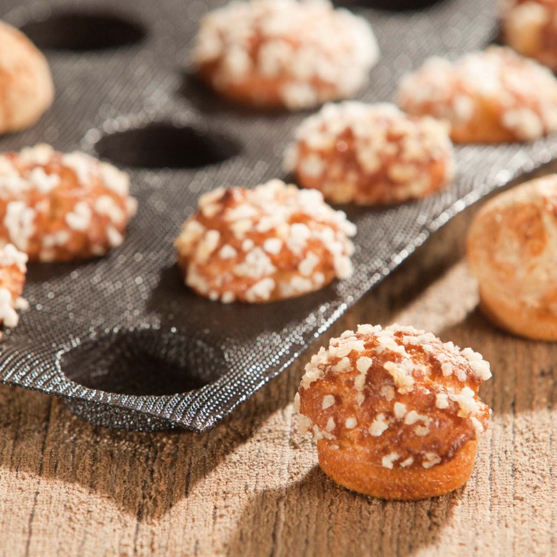 Demarle Chouquettes Silicone Mould Silform 600x400 Demarle Chouquettes Silicone Mould Silform 600x400