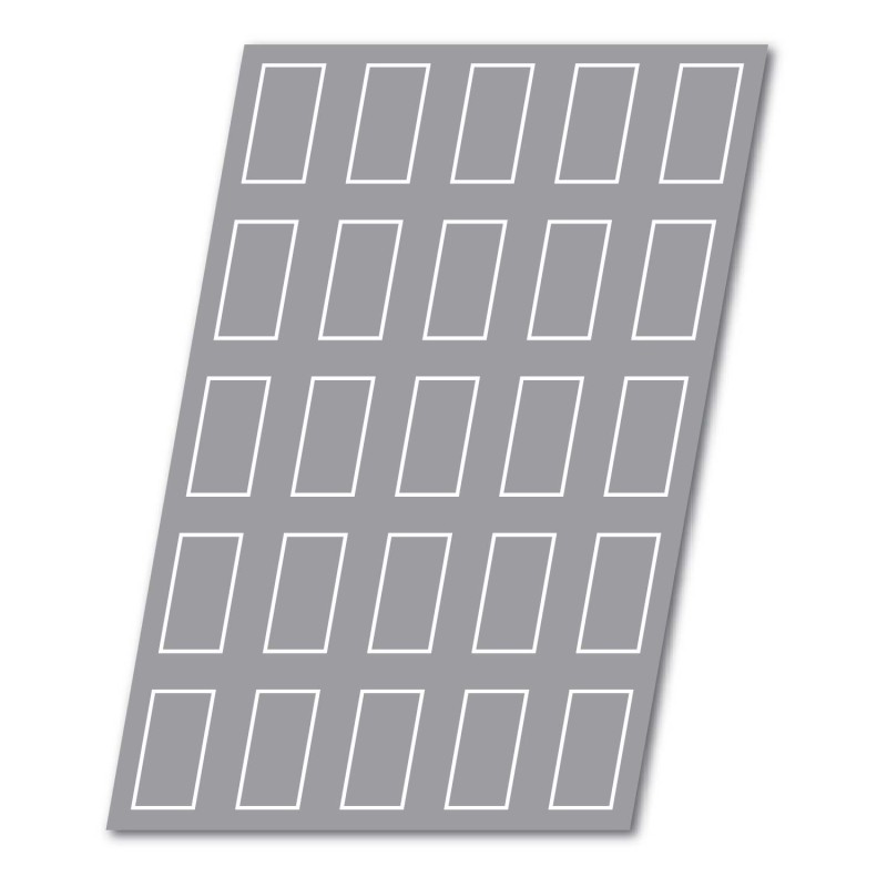 Demarle Rectangular Silicone Mould 25 Cavities Silform 600x400 Demarle Rectangular Silicone Mould 25 Cavities Silform 600x400