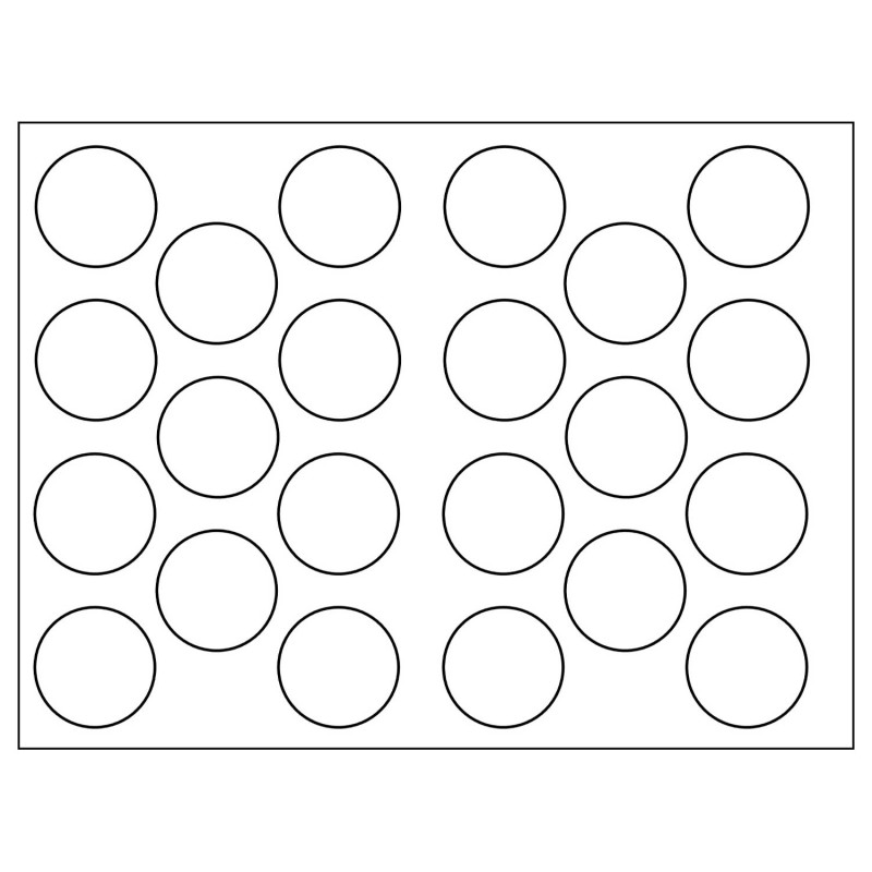 Demarle Round Silicone Mould 22 Cavities Silform 800 x 600 Demarle Round Silicone Mould 22 Cavities Silform 800 x 600